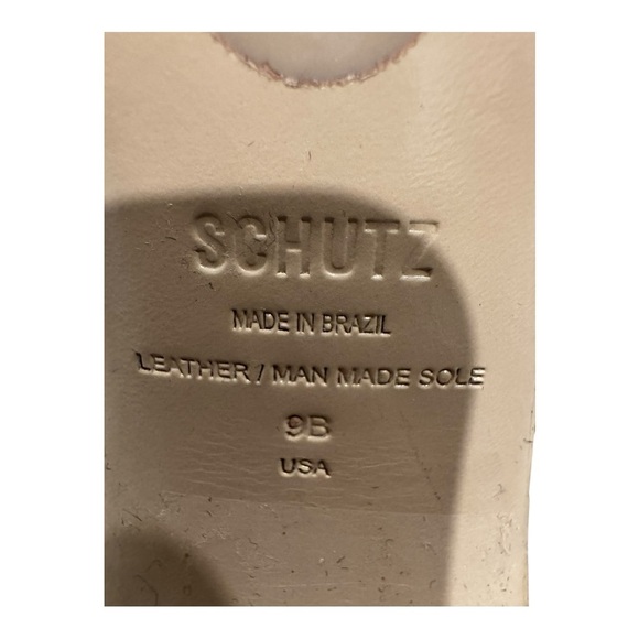 SCHUTZ Elegant Blue Satin Women's Heels US9 - Picture 4 of 4